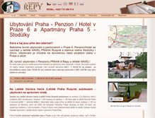 Tablet Screenshot of pensionrepy.cz